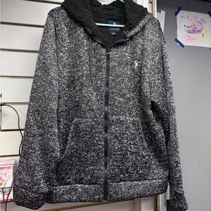 U.S. Polo Assn. Sherpa Lined Hoodie - Size M